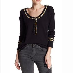 We the People Rainbow Embroidered Long Sleeve